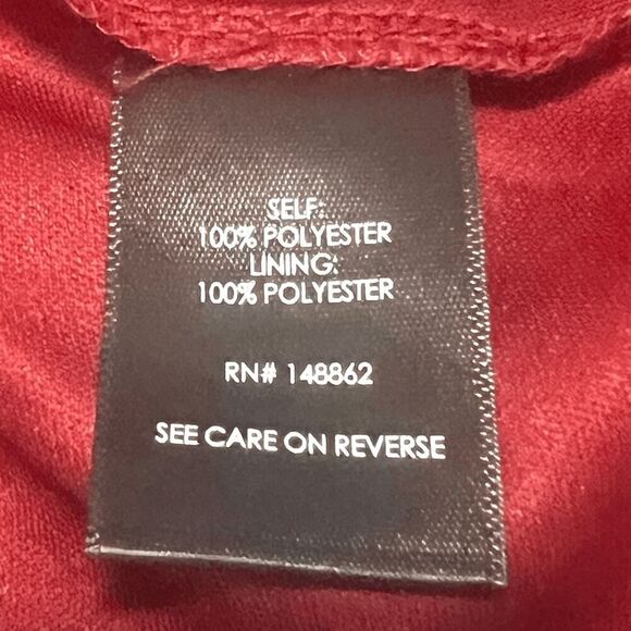 NWT Torrid Red Mini Skater Dress Textured Mesh Lace Puff Short Sleeve Sz 14 - Picture 11 of 11